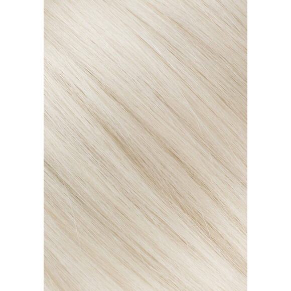BELLAMI Silk Seam Volumizer Weft 16" Individual 4-Clip Weft 50g Platinum Blonde - Picture 2 of 8